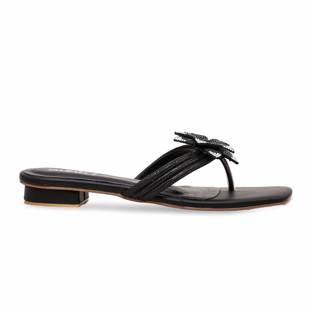 Black Women Chappal FN0754