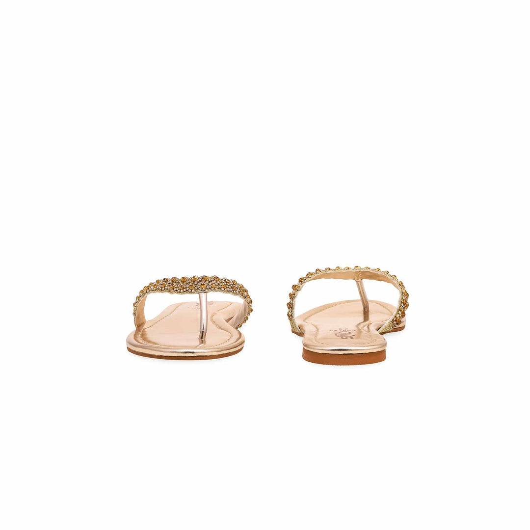 Golden Fancy Chappal FN0755