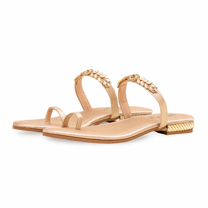 Golden Fancy Chappal FN0756