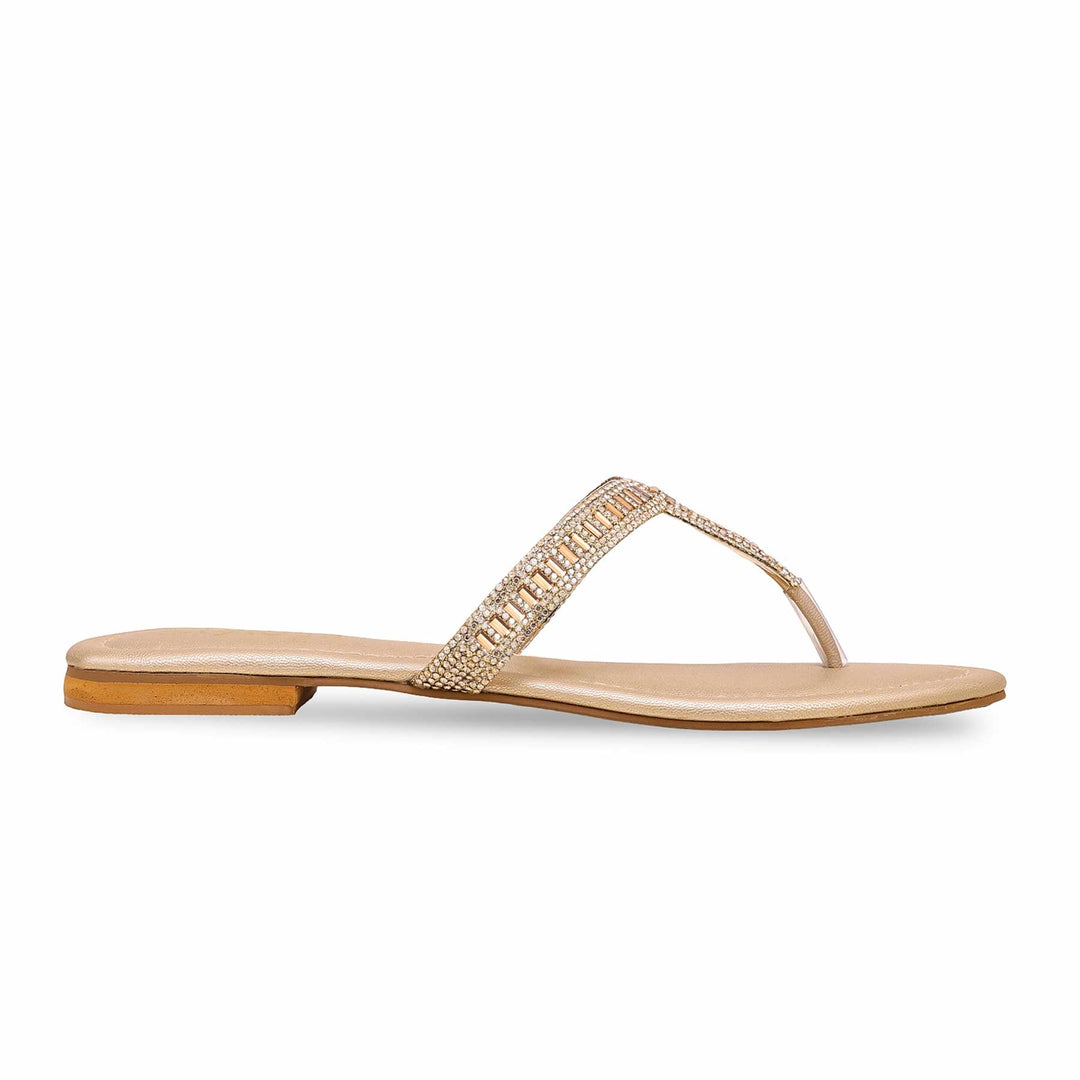 Golden Fancy Chappal FN0769