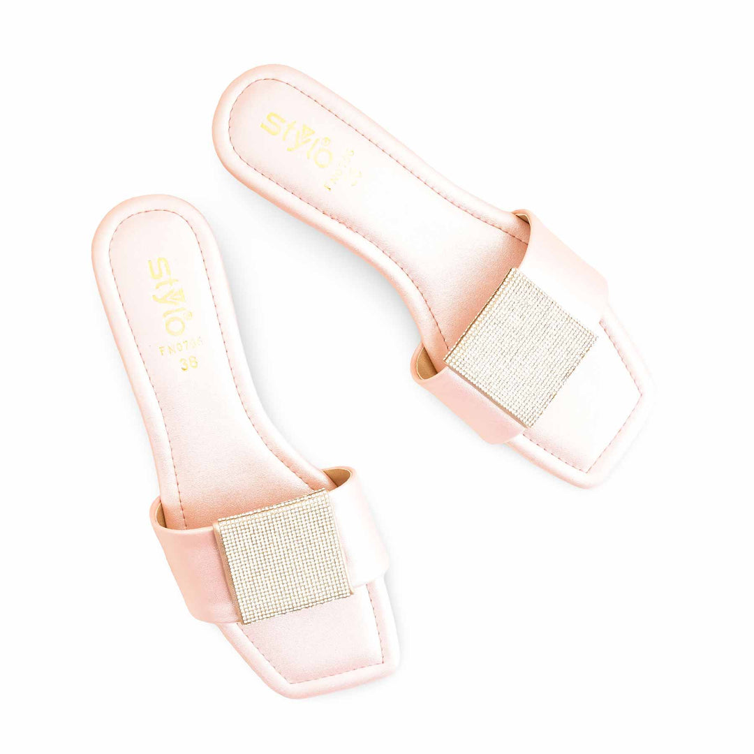 Pink Fancy Slipper For Women FN0796