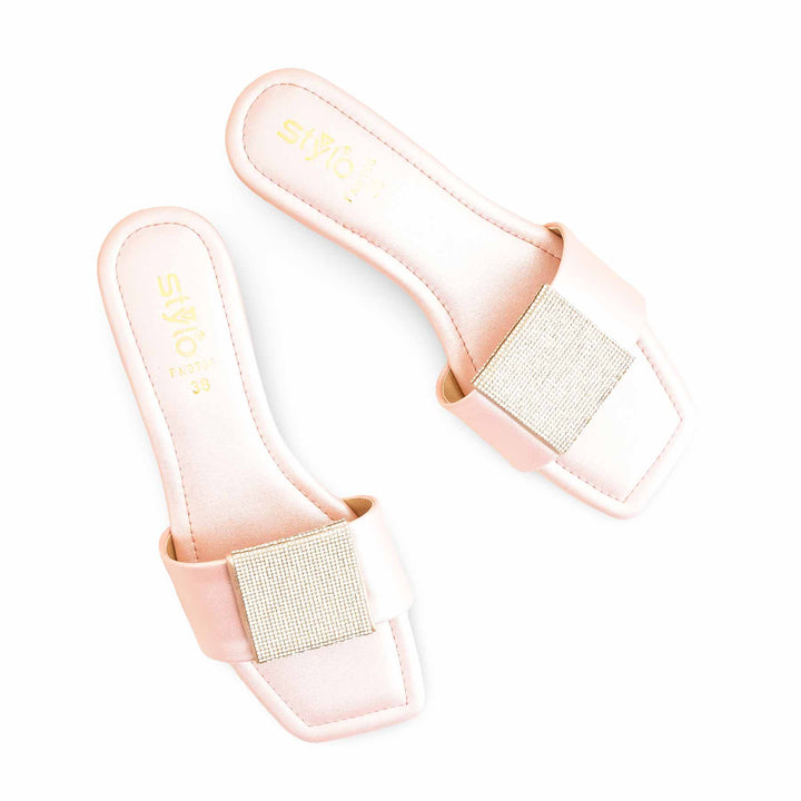Pink Fancy Slipper For Women FN0796