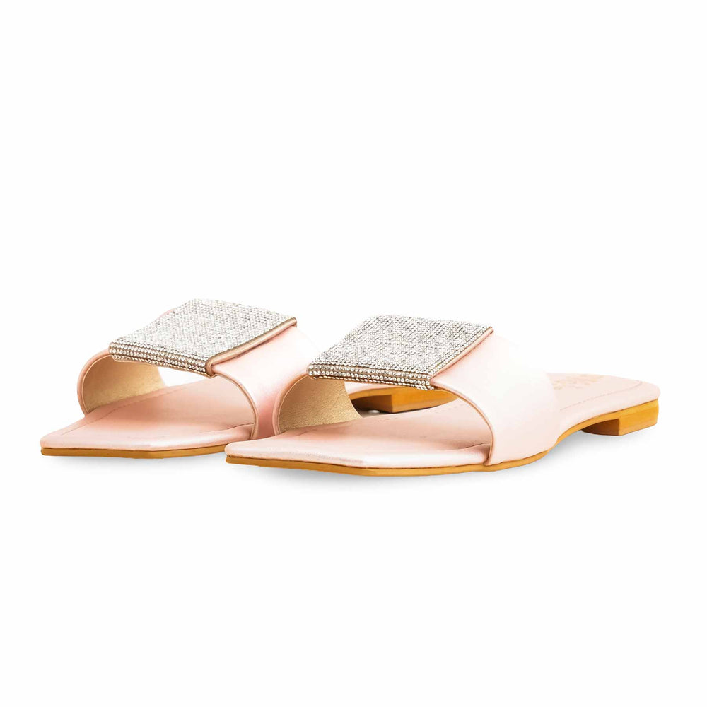 Pink Fancy Slipper For Women FN0796