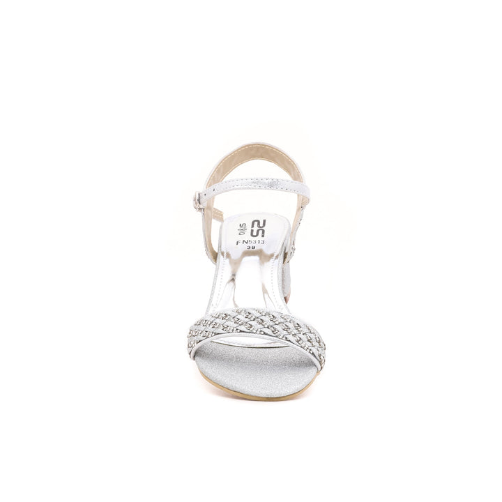 Silver Fancy Sandal FN5313