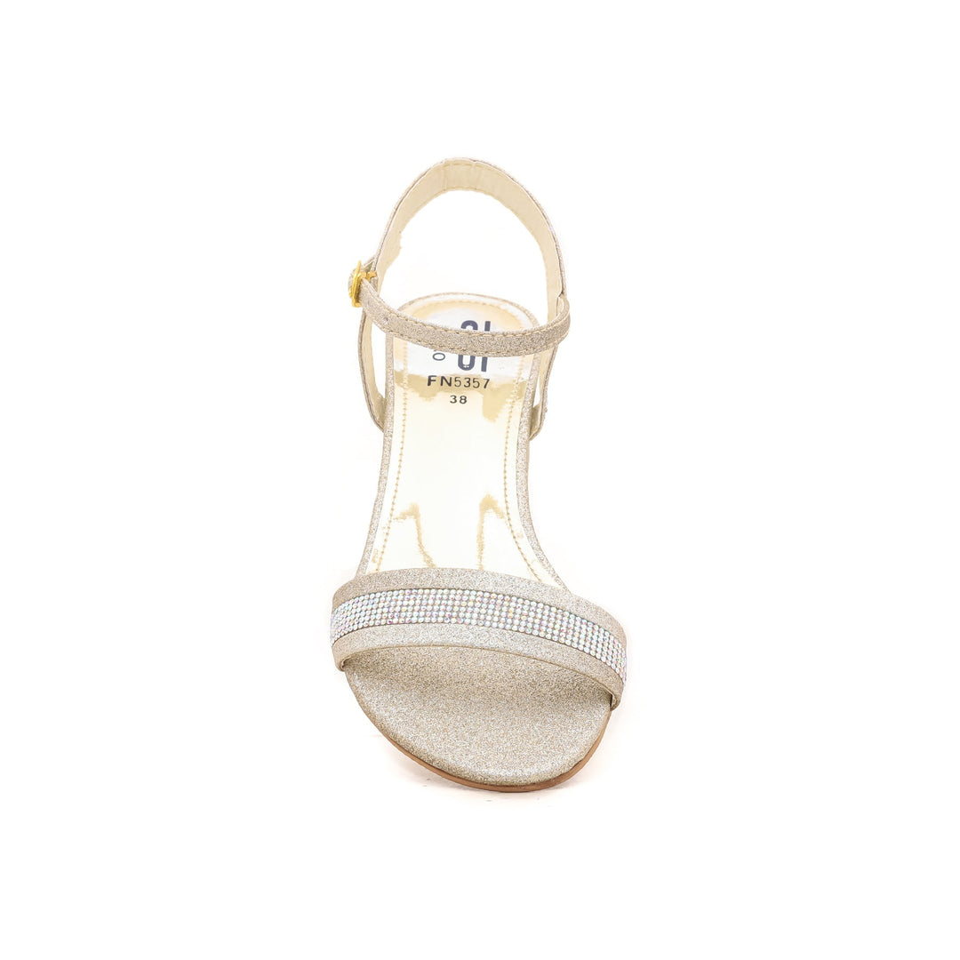 Golden Fancy Sandal FN5357