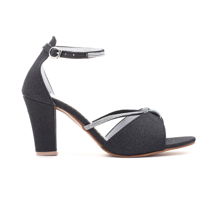 Black Fancy Sandal FN5387