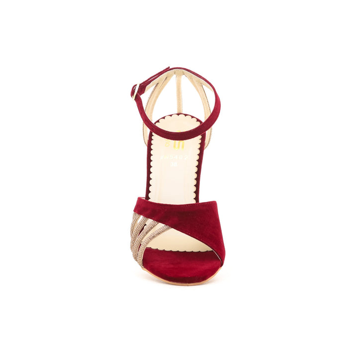 Maroon Fancy Sandal FN5402