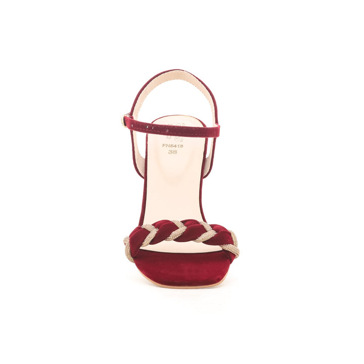 Maroon Fancy Sandal FN5413