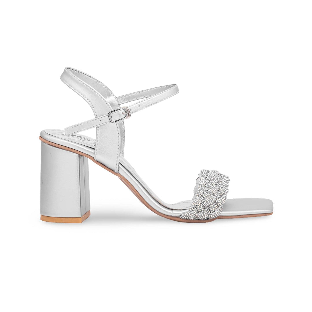 Silver Fancy Sandal FN5493