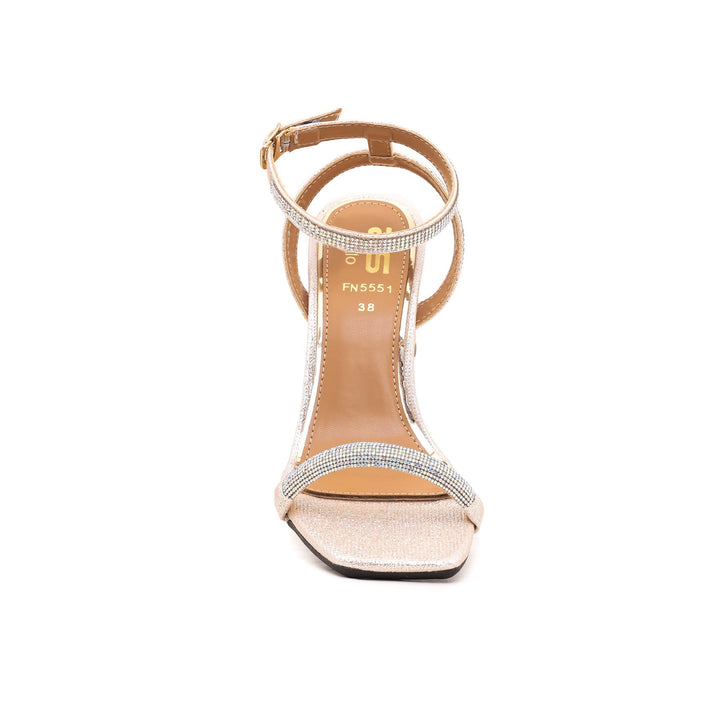 Golden Fancy Sandal FN5551