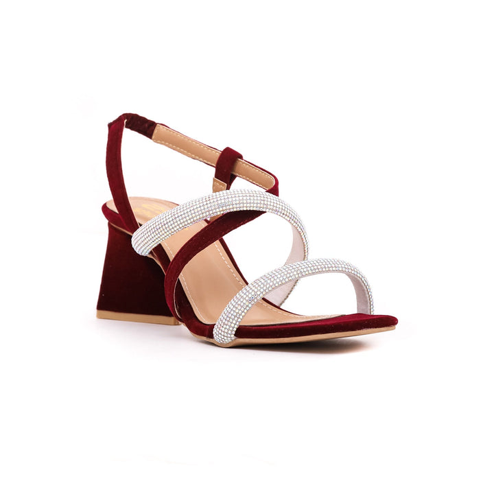 Maroon Fancy Sandal FN5569