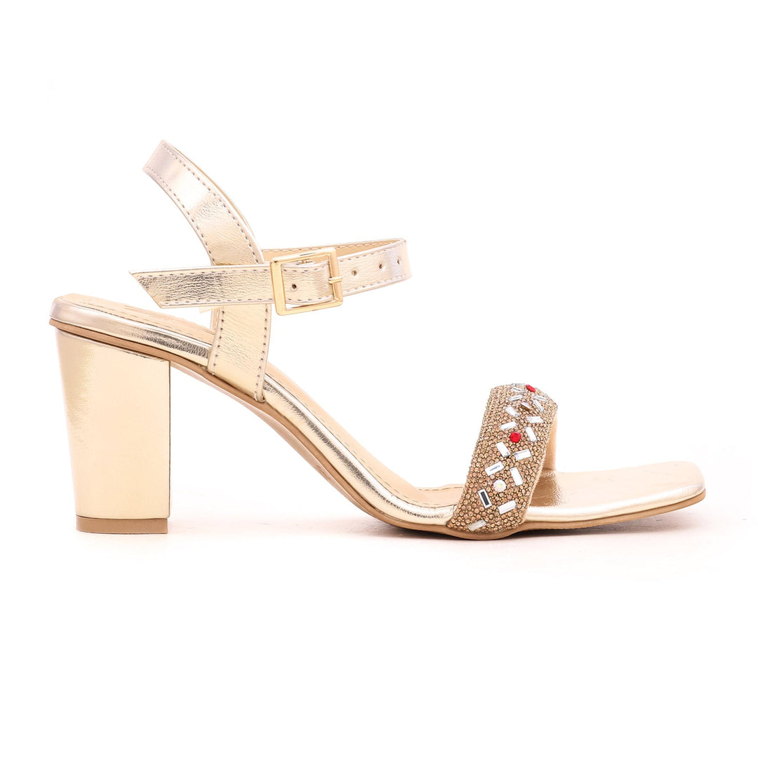 Golden Fancy Sandal FN5603