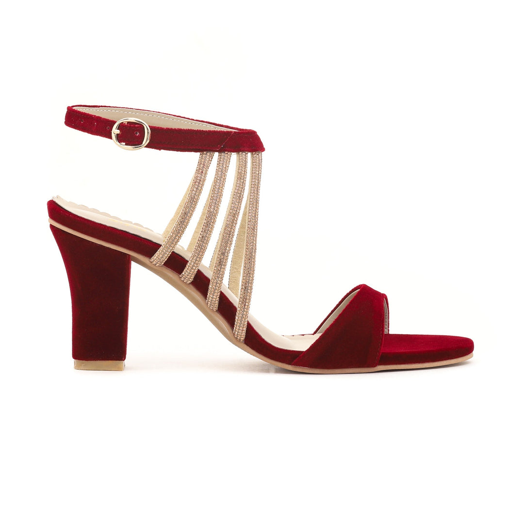 Maroon Fancy Sandal FN5658