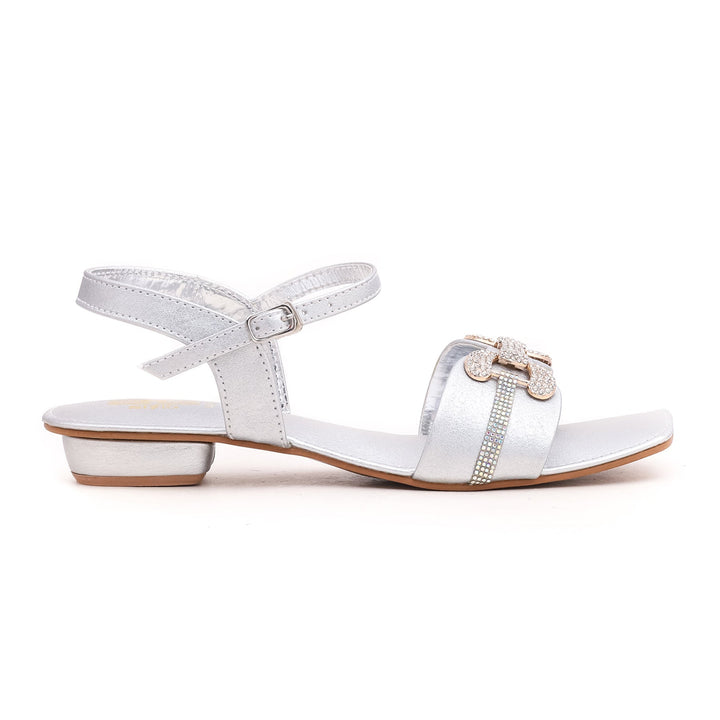 Silver Fancy Sandal FN5708