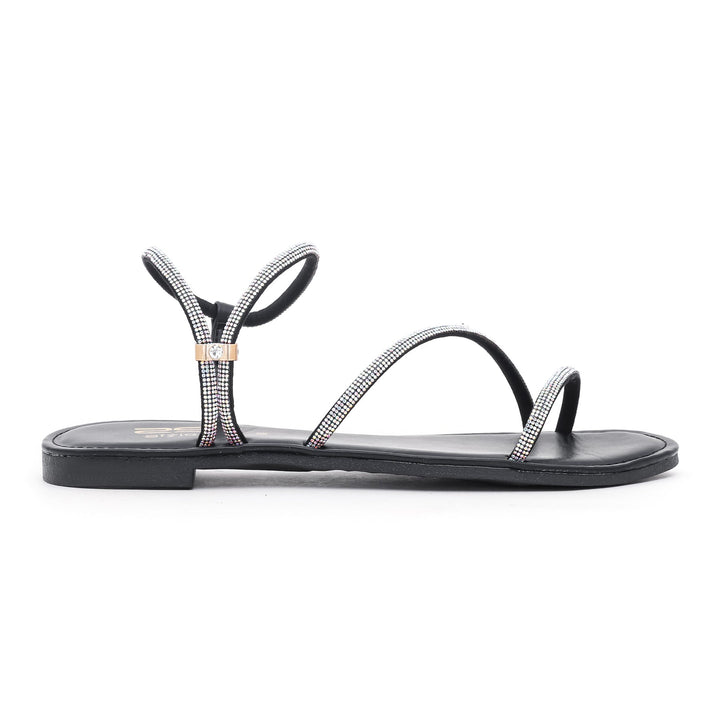 Black Fancy Sandal FN5710