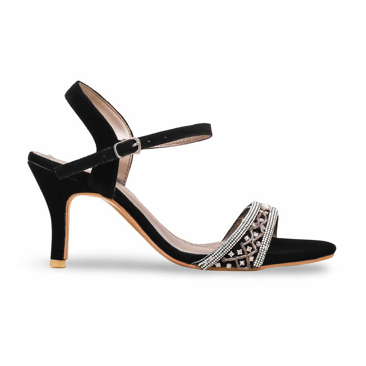 Black Fancy Sandal FN5792