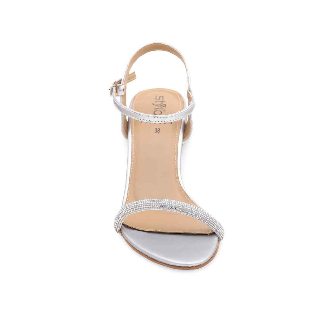 Silver Fancy Sandal FN5801