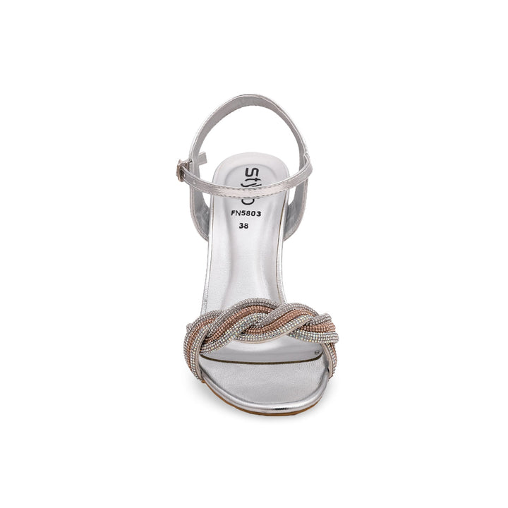 Silver Fancy Sandal FN5803