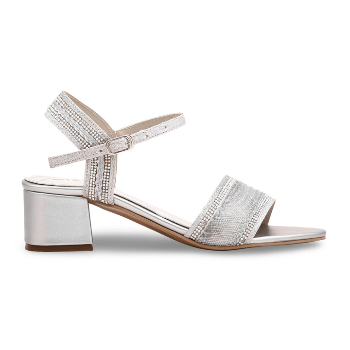 Silver Fancy Sandal FN5830