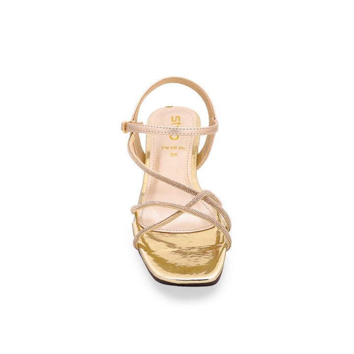 Golden Fancy Sandal FN5836