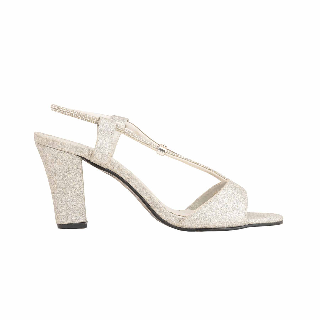 Silver Fancy Sandal FN5838