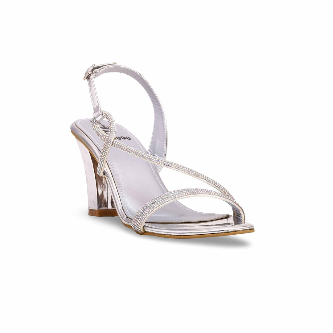 Silver Fancy Sandal FN5890