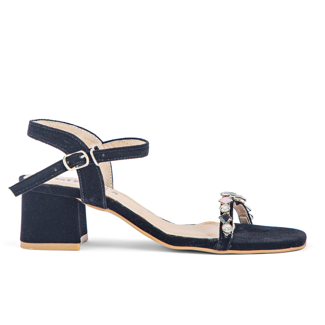 Black Fancy Sandal FN5897