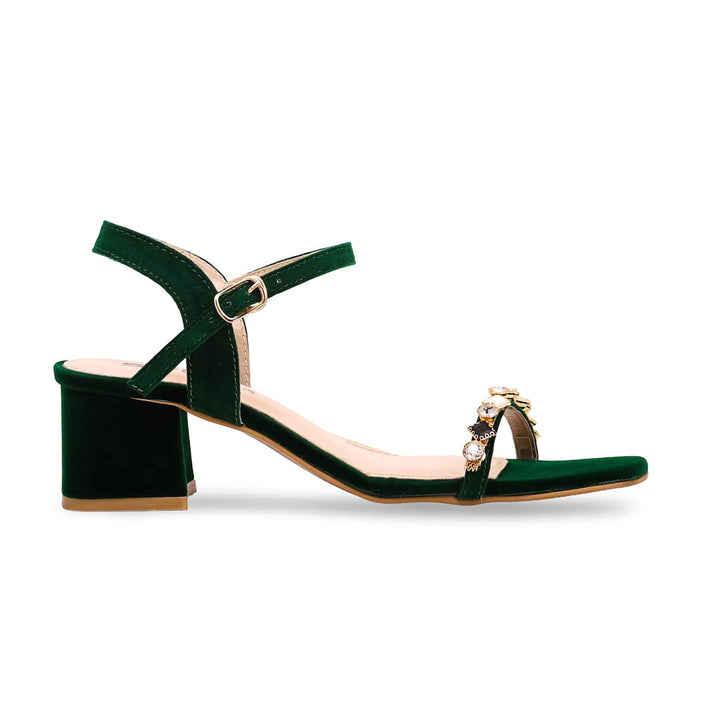 Green Fancy Sandal FN5897