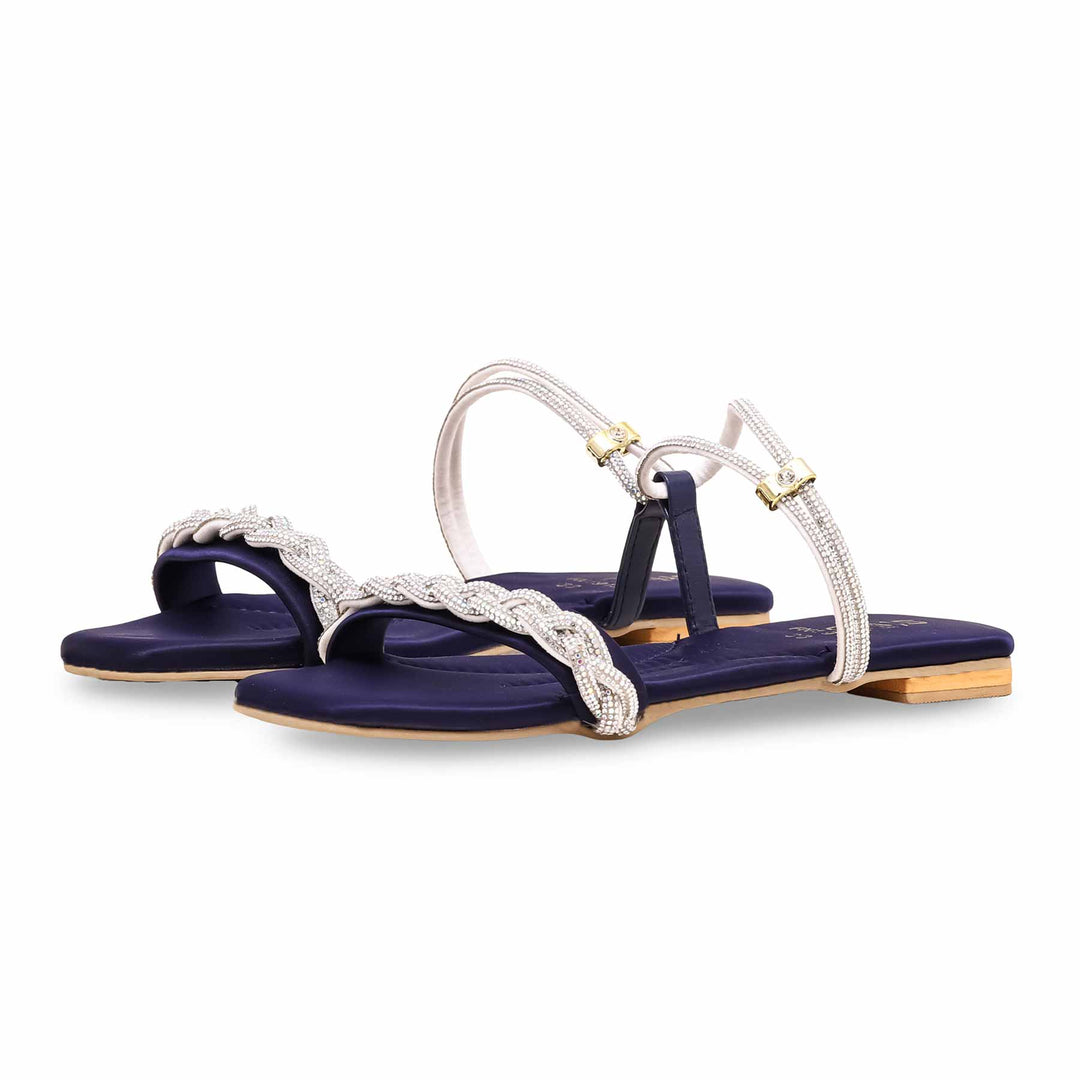 Blue Fancy Sandal FN5915