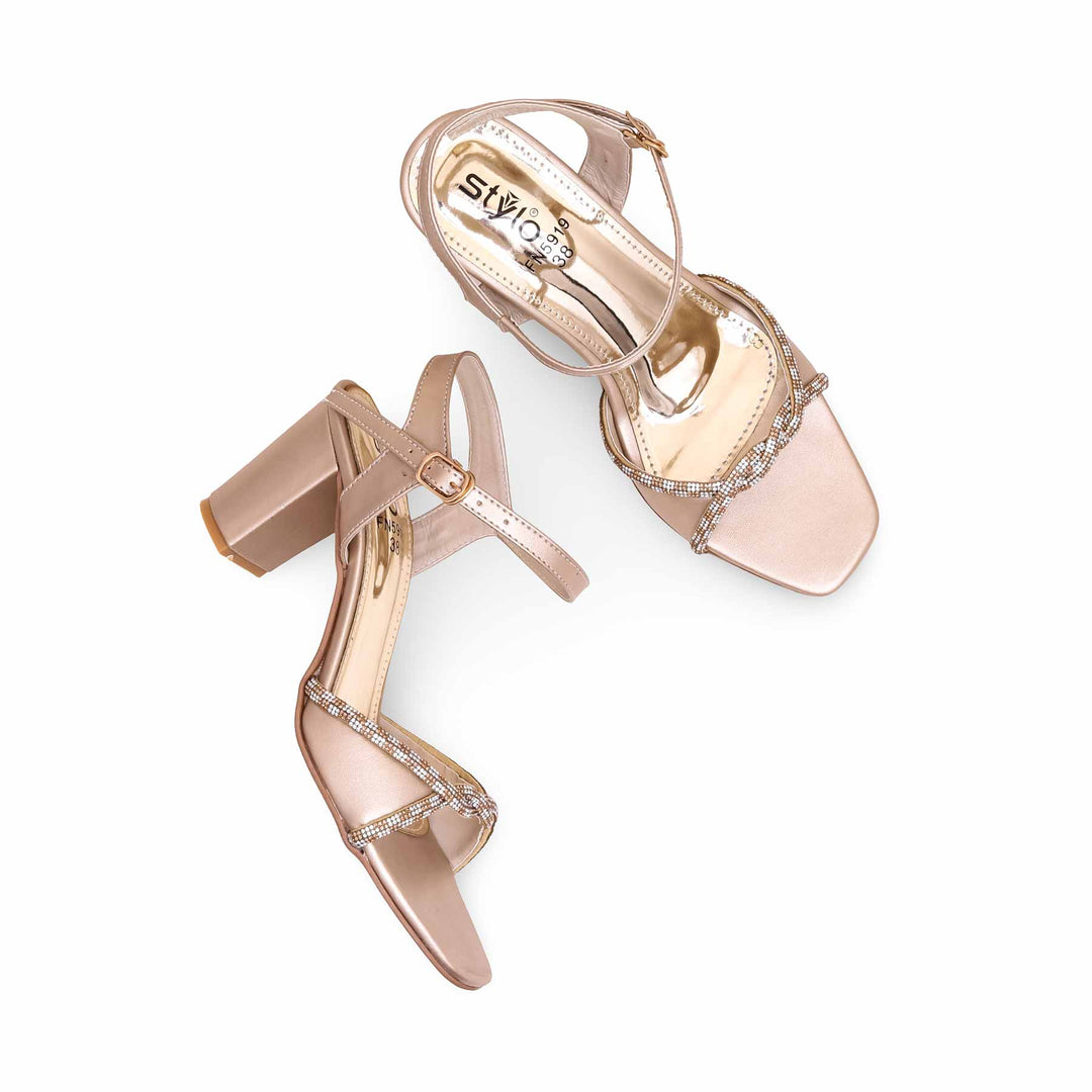 Golden Fancy Sandal FN5919