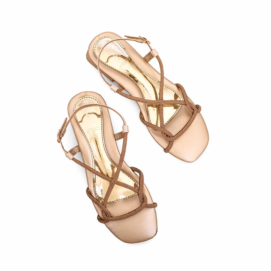 Golden Fancy Sandal FN5922