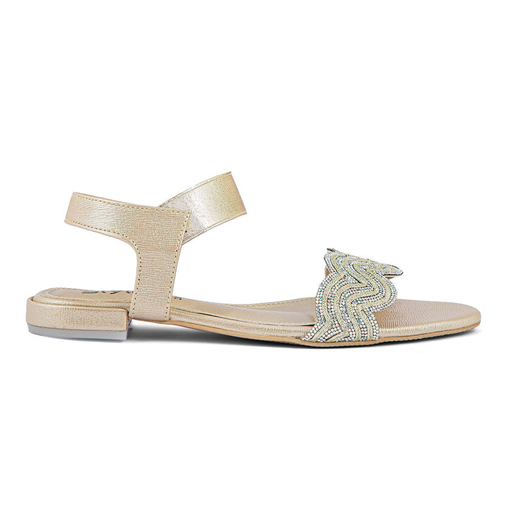 Golden Fancy Sandal FN5972