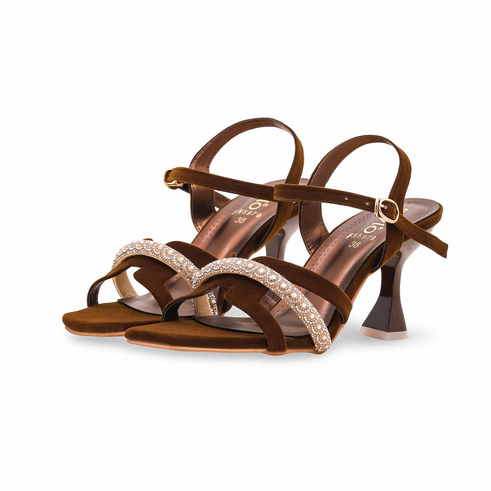 Brown Fancy Sandal FN5979