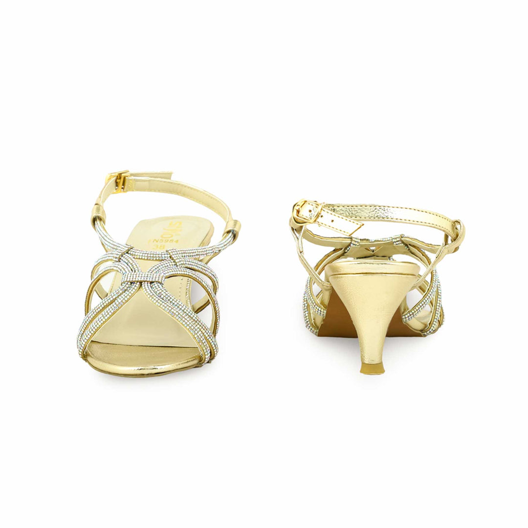 Golden Fancy Sandal FN5984