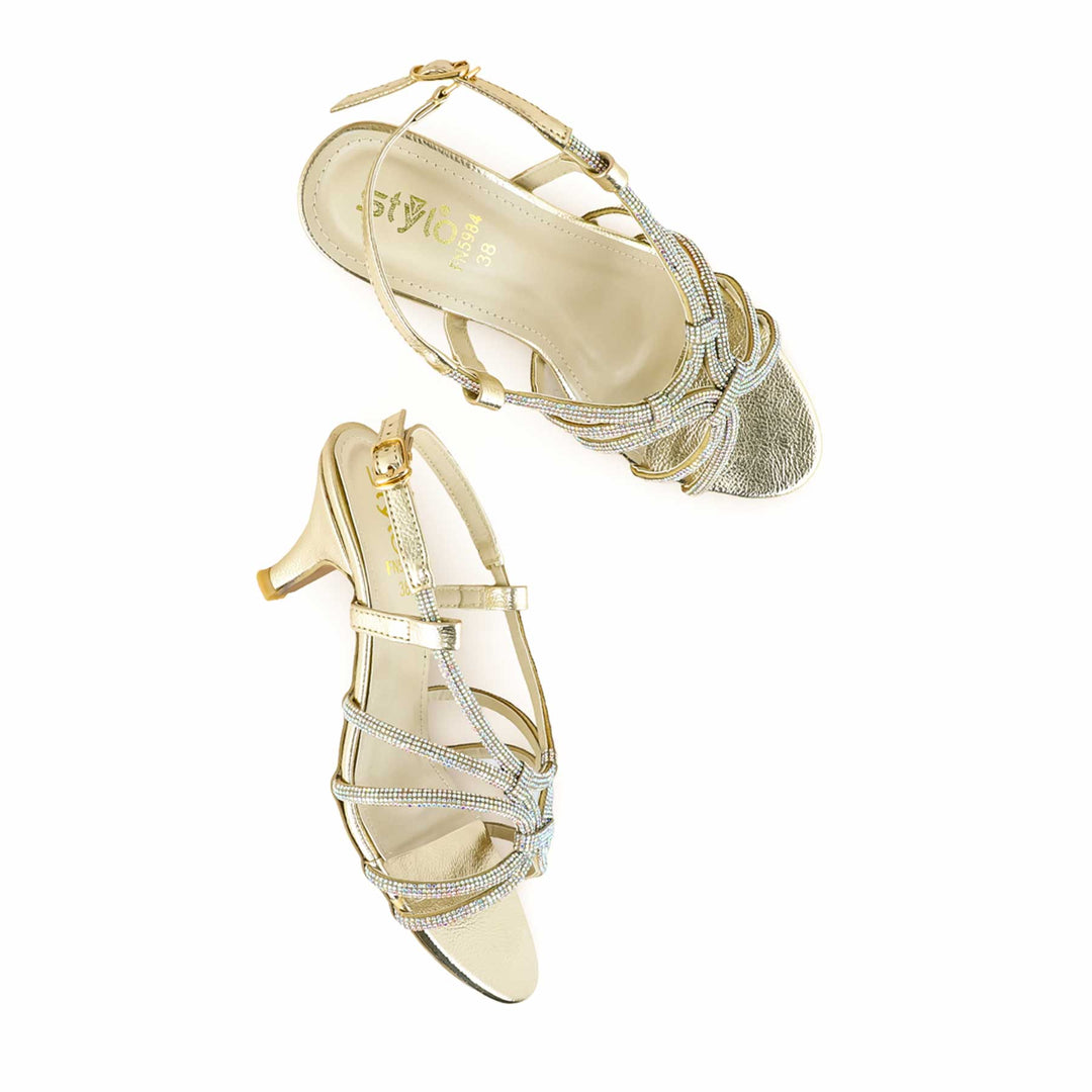 Golden Fancy Sandal FN5984