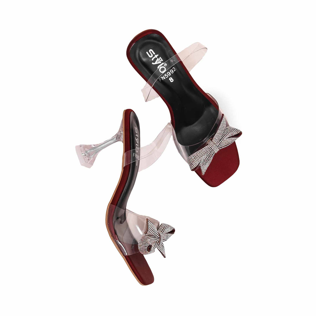 Maroon Fancy Sandal FN5992