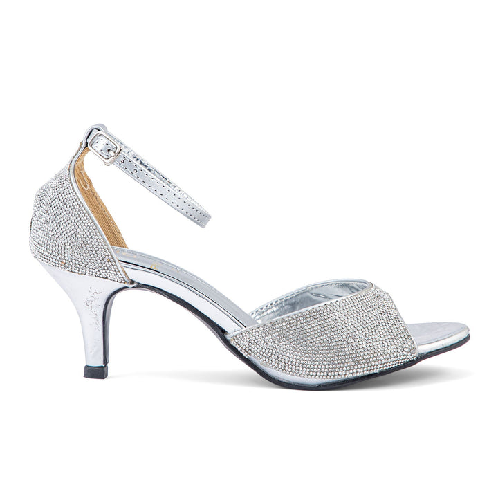 Silver Fancy Sandal FN5997