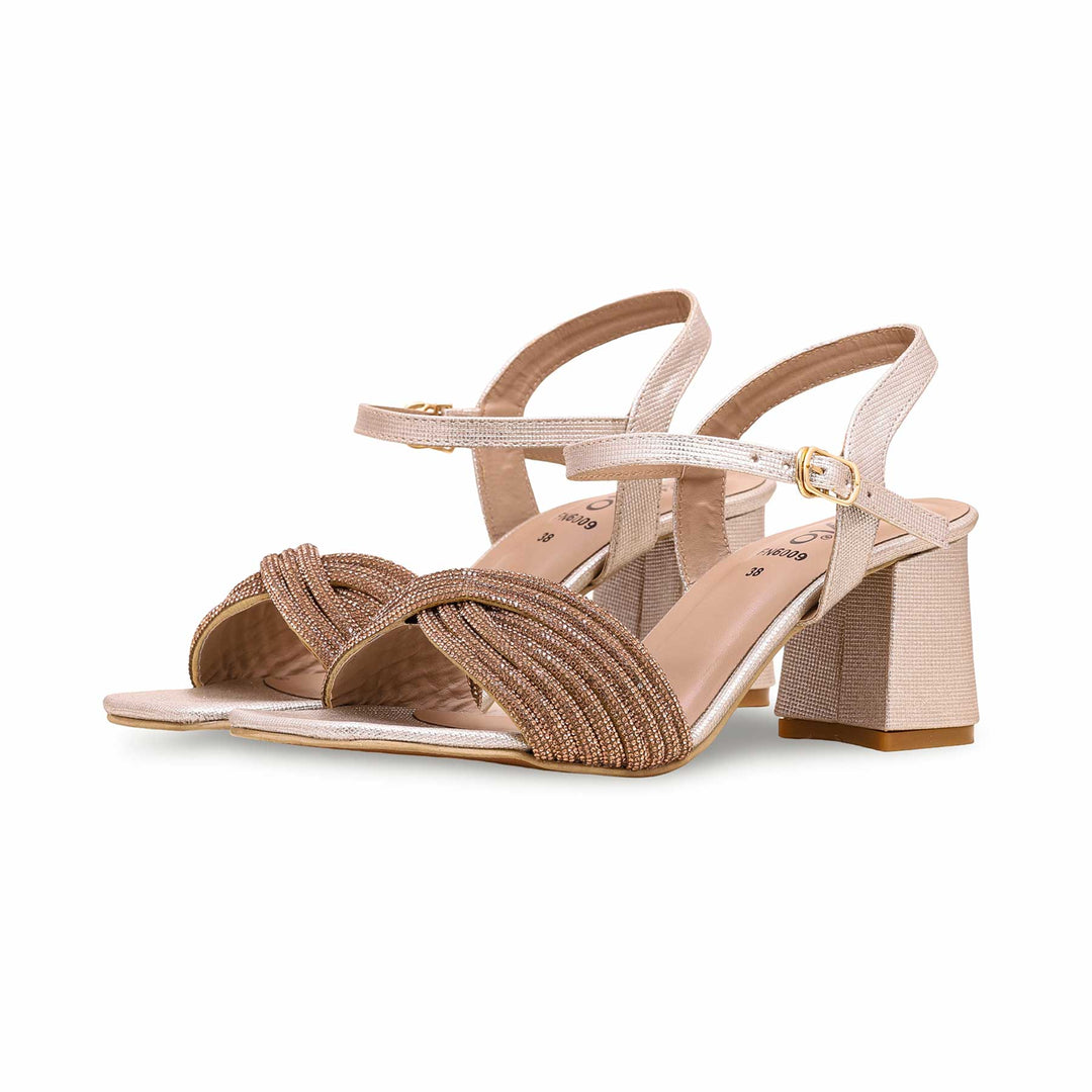 Golden Fancy Sandal FN6009