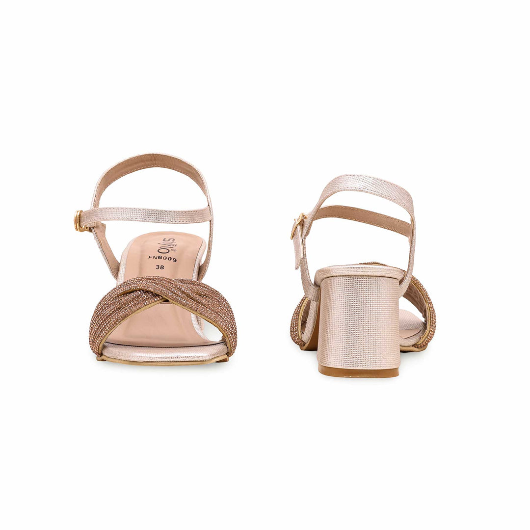 Golden Fancy Sandal FN6009