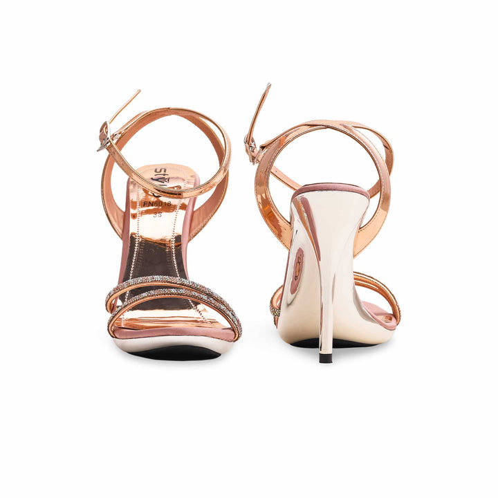 Peach Fancy Women Bridal Sandal FN6018