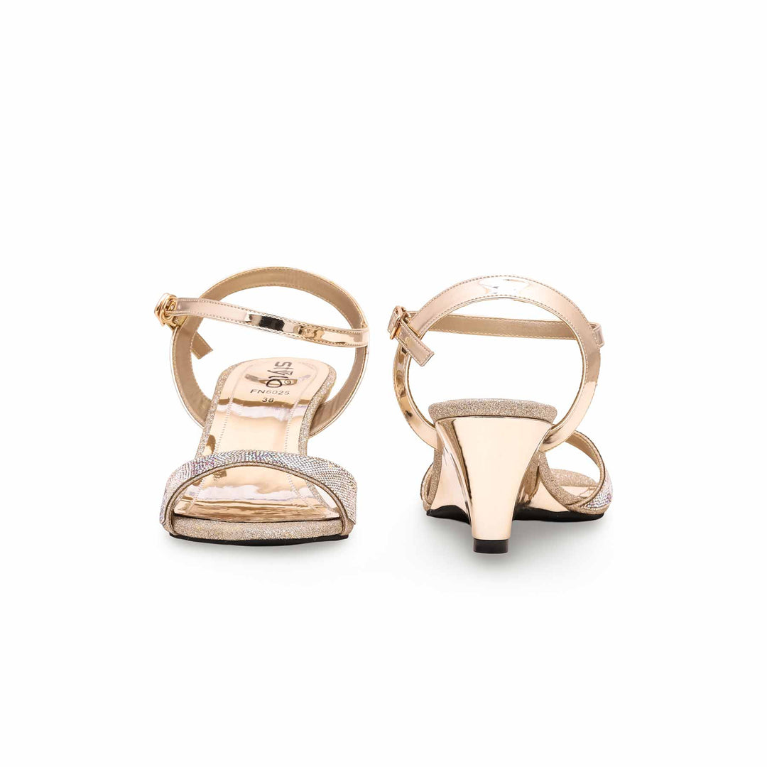 Golden Fancy Sandal FN6025