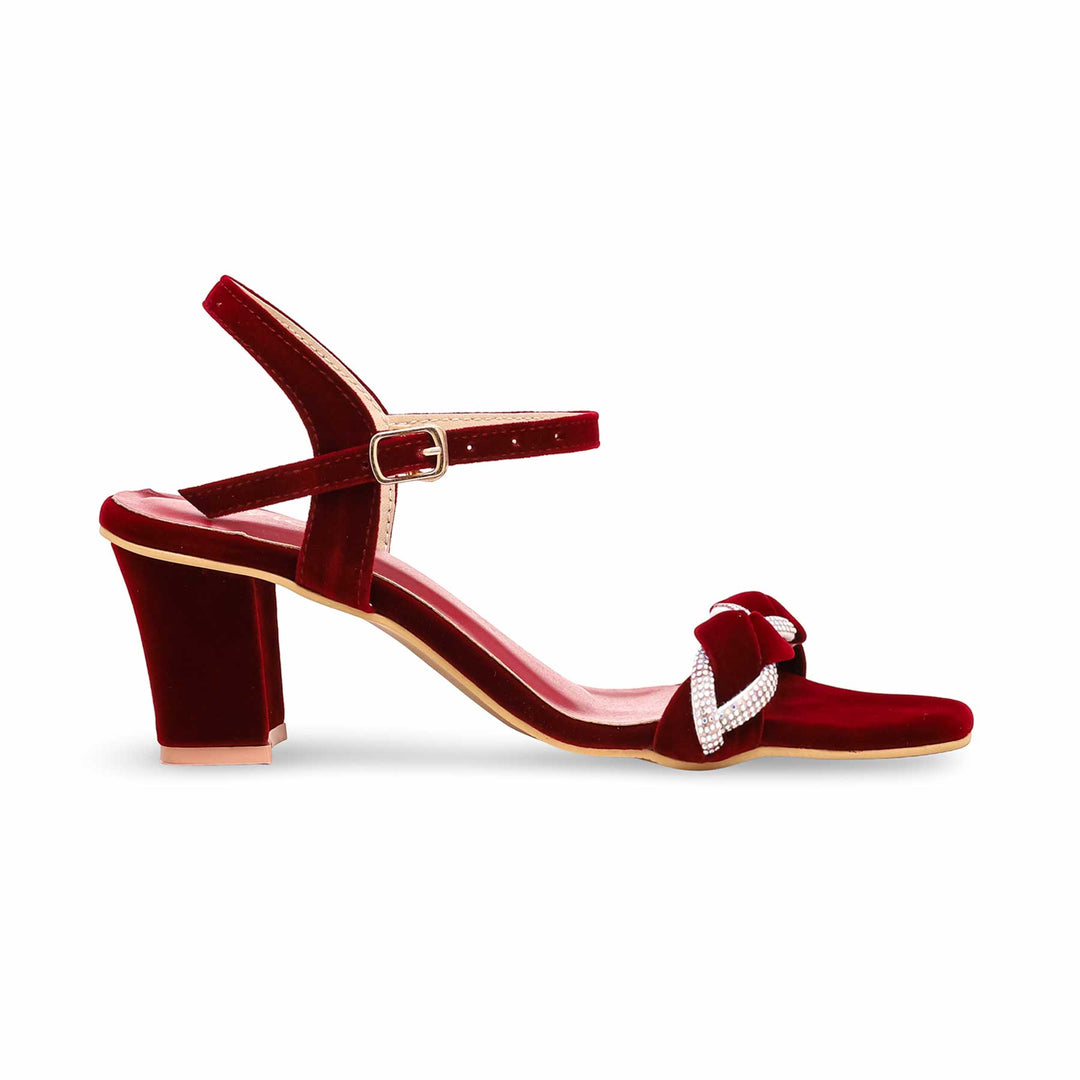 Maroon Fancy Sandal FN6029