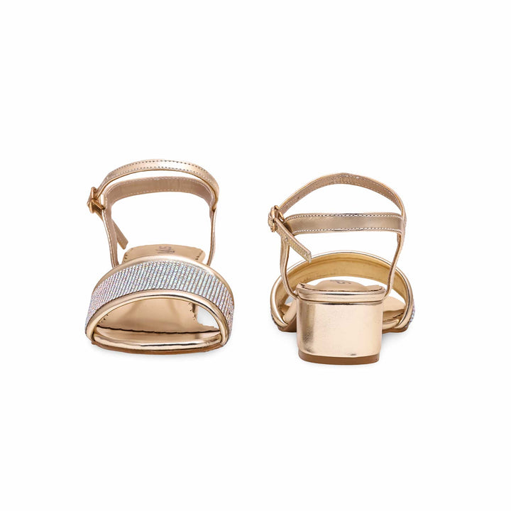 Golden Fancy Sandal FN6044