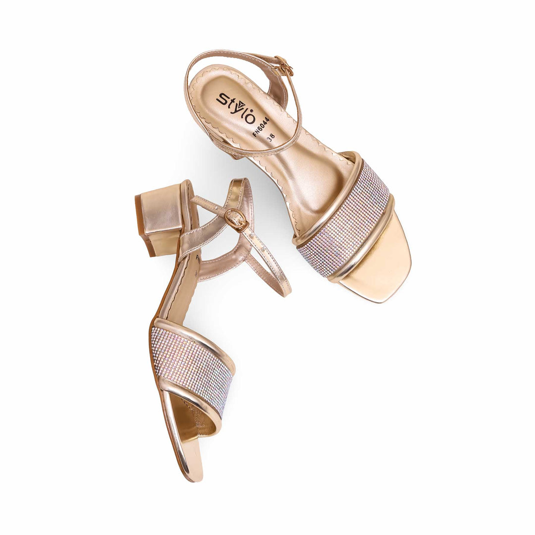 Golden Fancy Sandal FN6044
