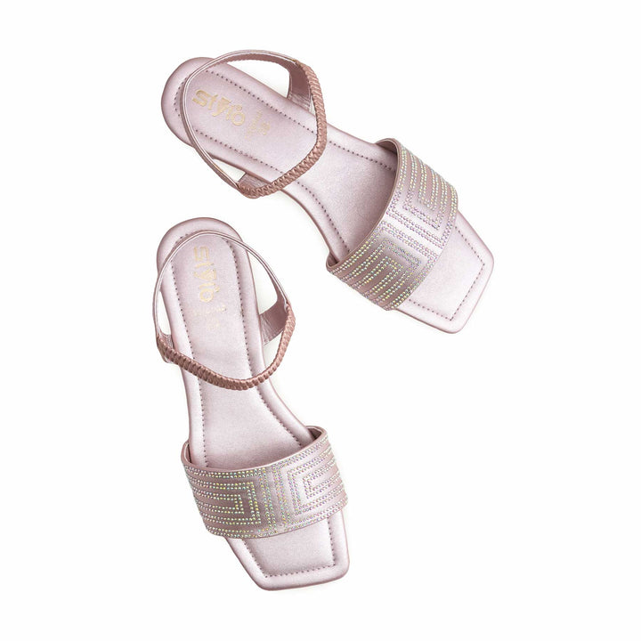 Peach Fancy Sandal FN6052