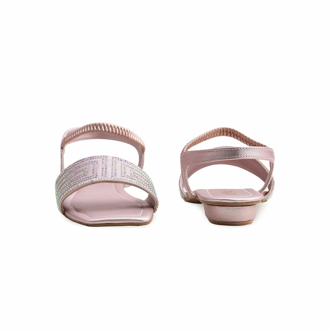 Peach Fancy Sandal FN6052