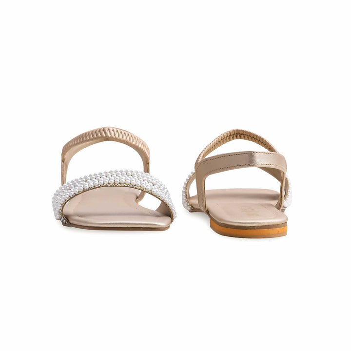 Golden Fancy Sandal FN6053