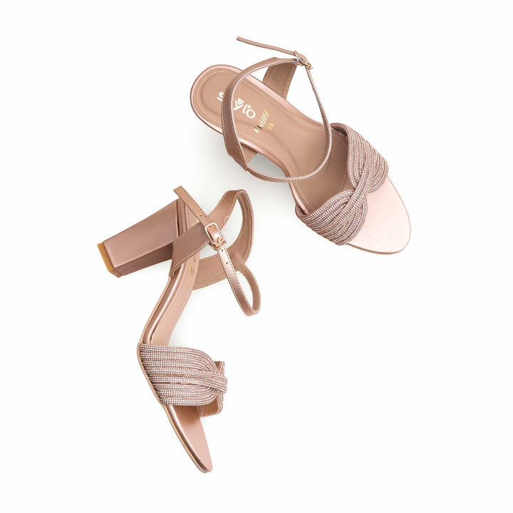 Peach Fancy Sandal FN6056
