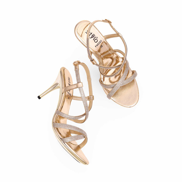 Golden Women Bridal Sandal FN6060