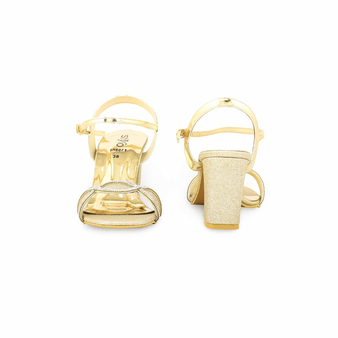 Golden Fancy Sandal FN6071